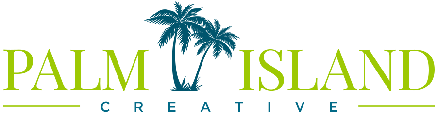 Bradenton Web Design, Branding, Digital Marketing - Palm Island Creative Logo