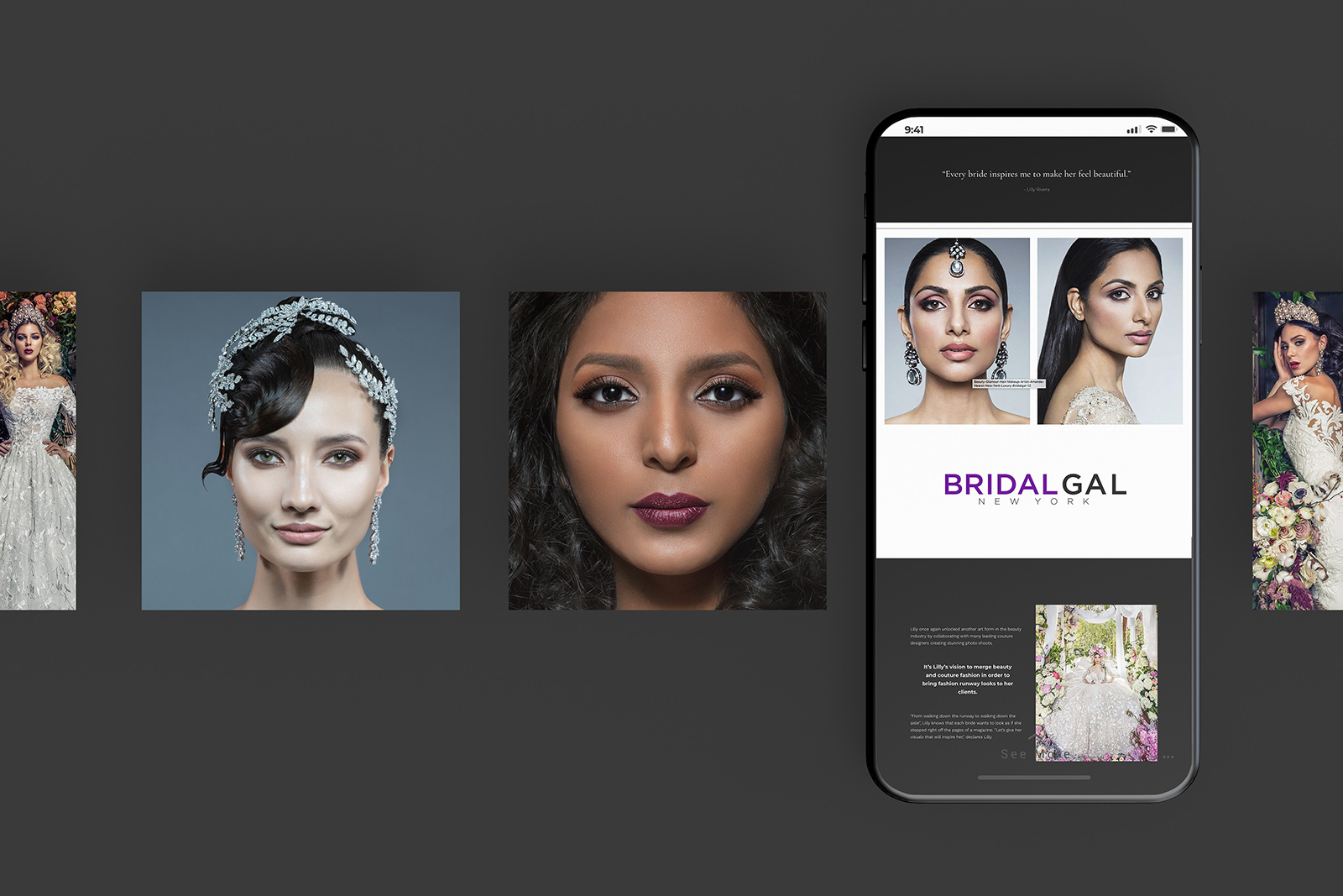 Website Design & Development - BridalGal - Palm Island Creative