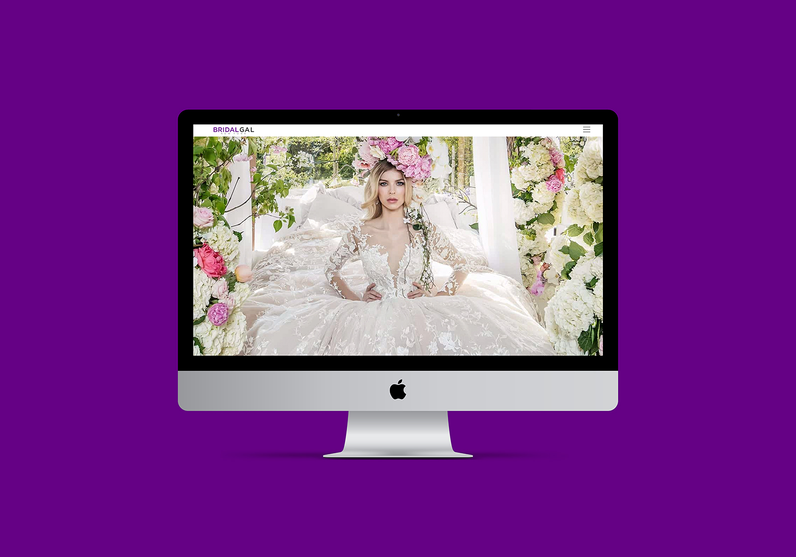 Website Design & Development - BridalGal - Palm Island Creative