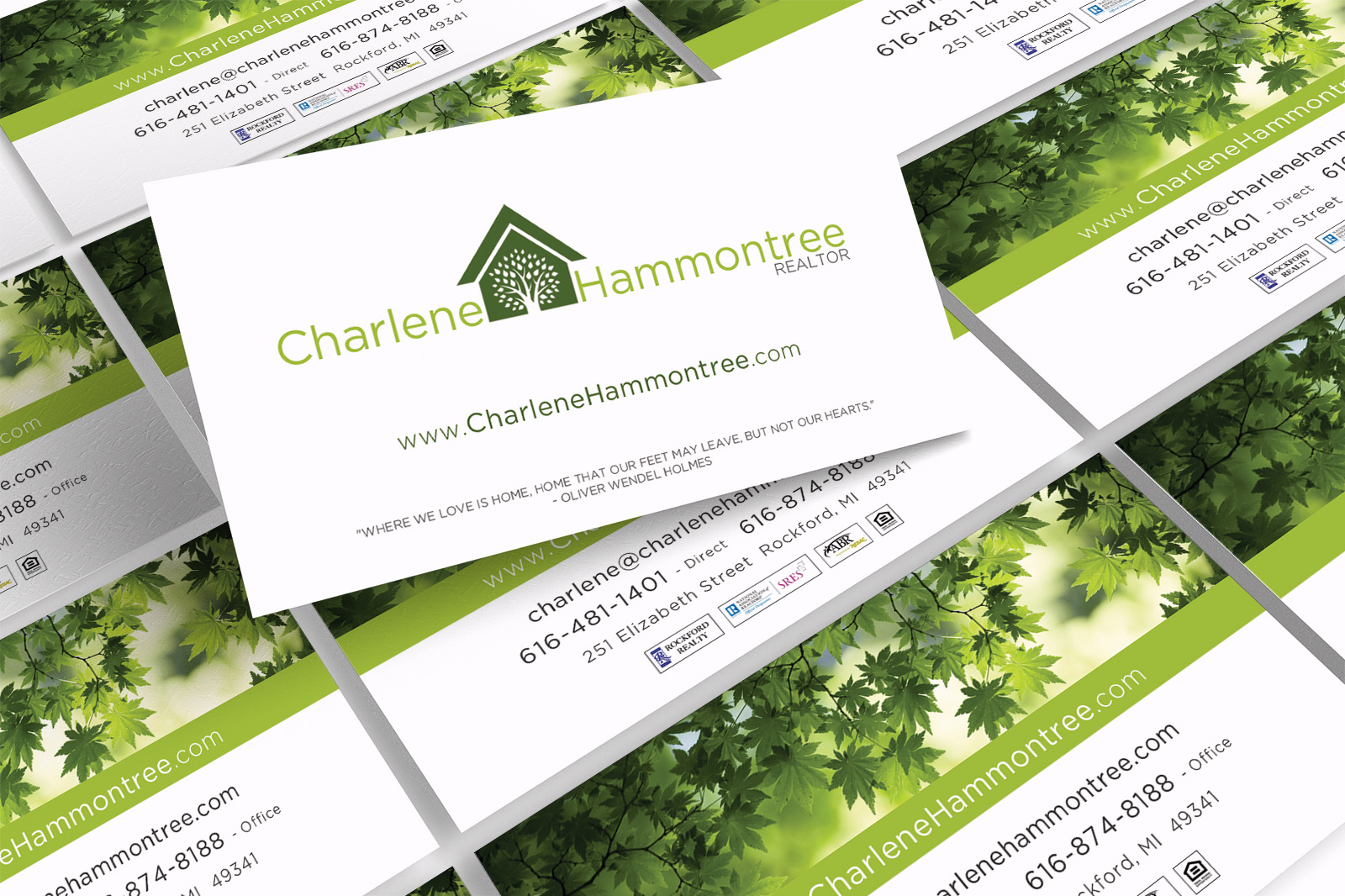 Web Design, Logo & Brand Development and Professional Photography for the Real Estate Market - Charlene Hammontree Realty - Palm Island Creative