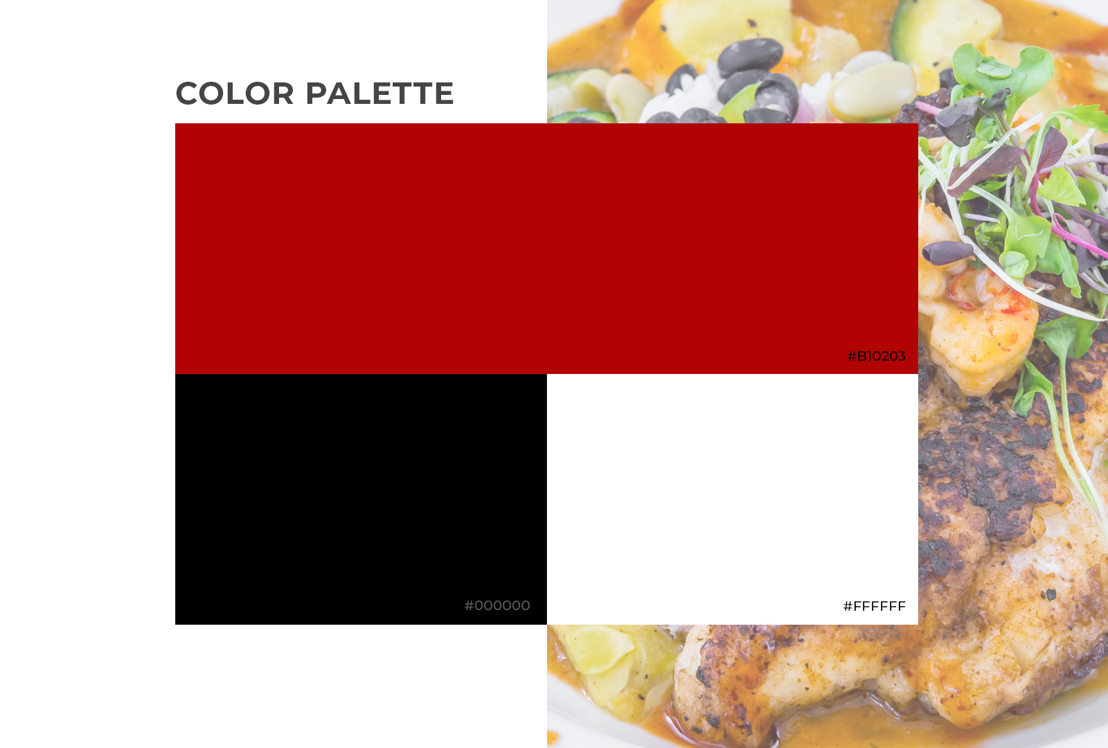 Brand Identity & Development - Brand Style Guide - Tempt Restaurant - Palm Island Creative