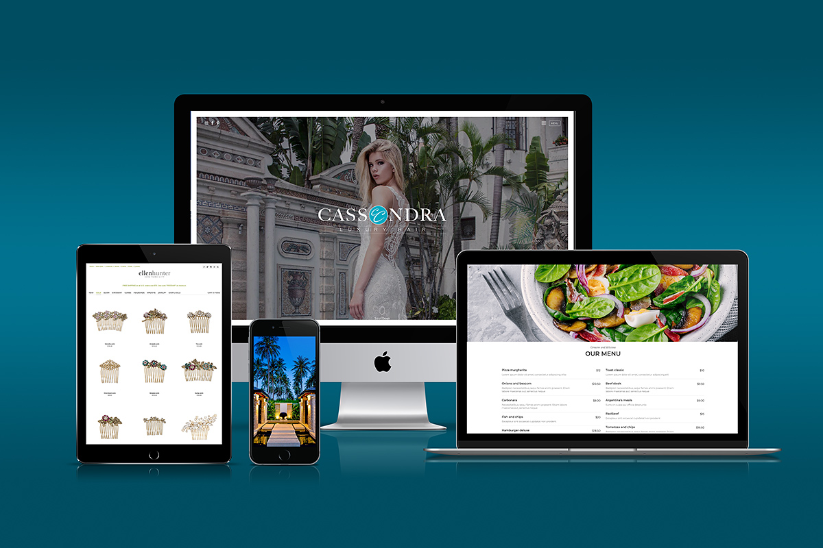 Responsive Website Design - Palm Island Creative